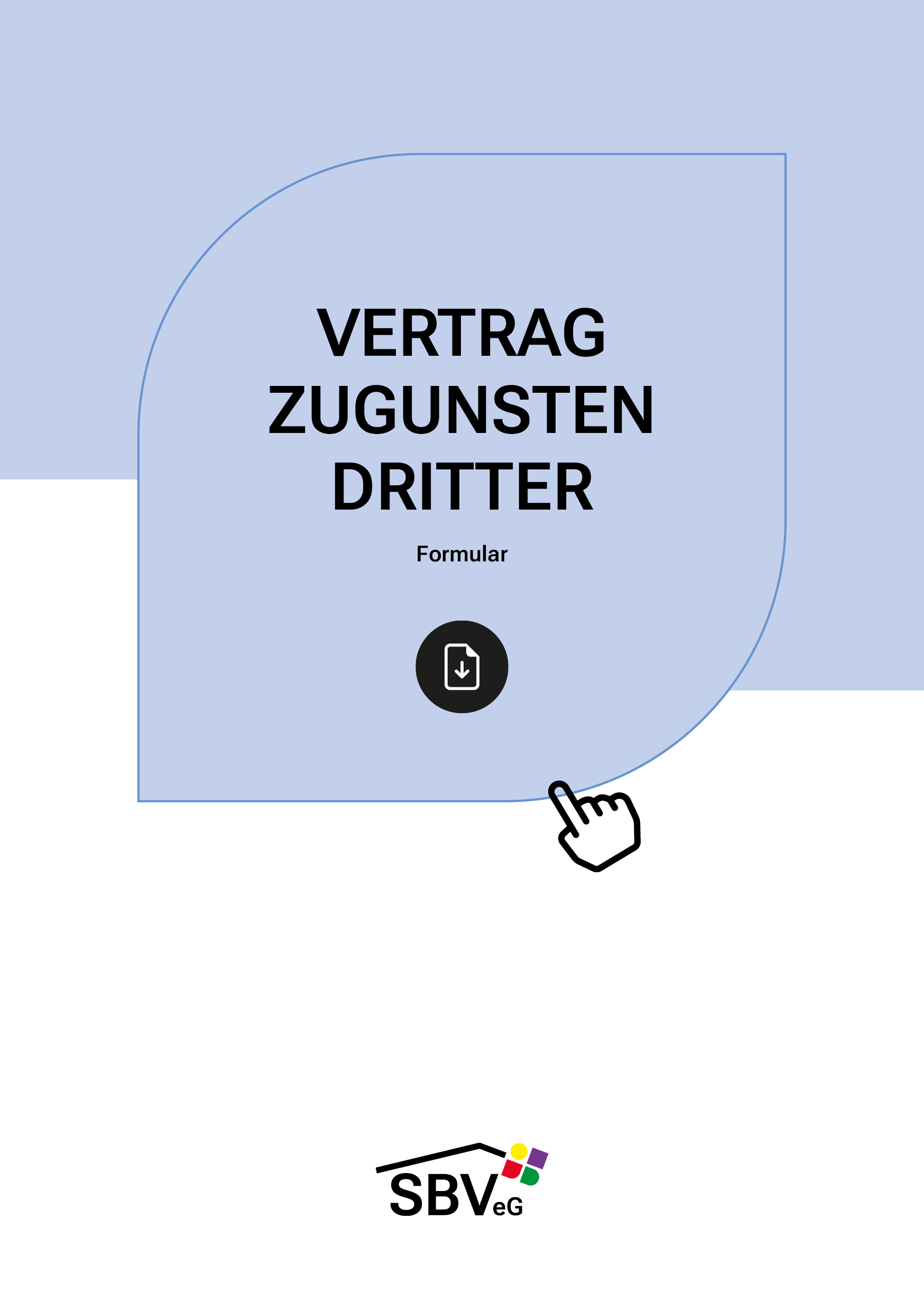 SBV eG – Formular: Vertrag zugunsten Dritter